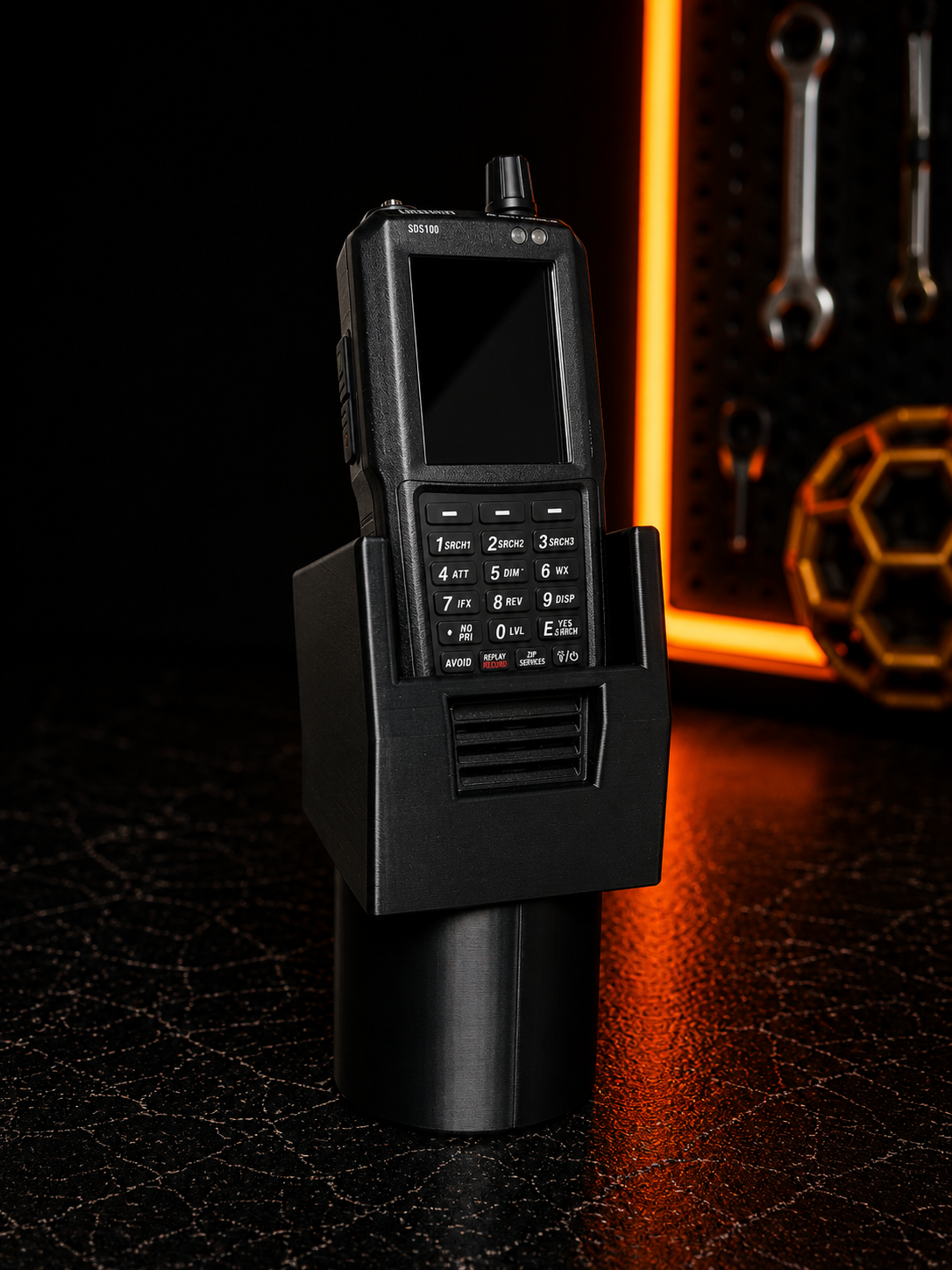 Uniden SDS-100 Scanner Car Cup Holder
